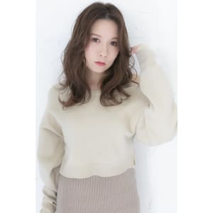 柔らかモカベージュセンターパート