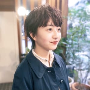 《中目黒サロンe's》くせ毛風マッシュショート【Genta】