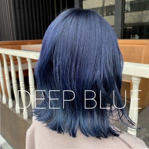 【MALUNAカラーリスト神】外ハネDEEP BLUE - HAIR MAKE MALUNA 大通店【マルナ】掲載中
