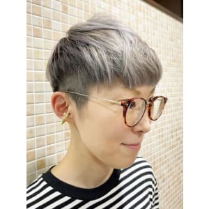 ☆刈り上げマッシュショート×シャドールーツ☆