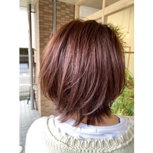 モーブピンク - 半個室 rire hair 箱崎店【ハンコシツリールヘアーハコザキテン】掲載中