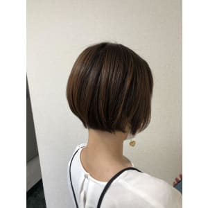 前下がりショートボブ☆