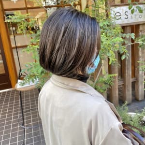 《中目黒サロンe's》美しいフォルムのナチュラルボブ【小林】
