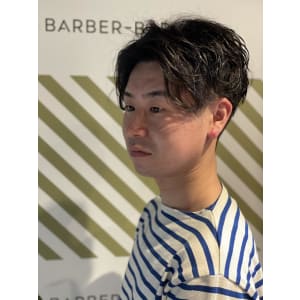 大人のパーマスタイル【BARBER-BAR】
