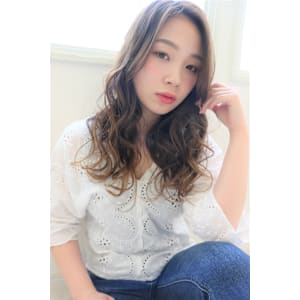 外国人風ラフゆれロング