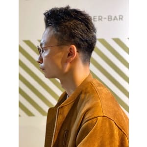 大人のパーマスタイル【BARBER-BAR】