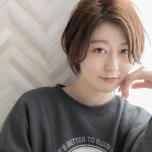 【同性ウケ抜群！ハンサムショート】かきあげバングが爽やか♪