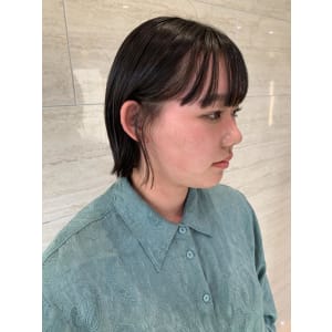 ぱつっとワイドバンクボブ/naomi