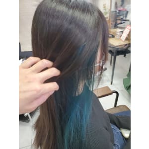 【imus】インナーブルー - hair＆make imus【ヘアーアンドメイクイムス】掲載中