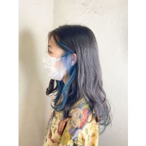 【Reir下北沢】*インナーカラー+デニムブルー* - Reir_下北沢【レイール シモキタザワ】掲載中