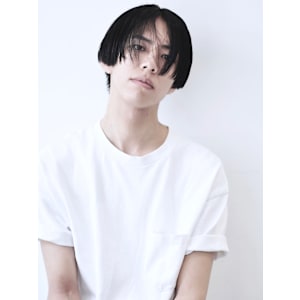 【-KOKO-】   #黒髪センターパート　#ツーブロック