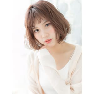 大人かわいいAラインくすみピンク小顔ロブ アッシュピンク - mod's hair 上尾【モッズヘア】上尾西口店【モッズヘア アゲオニシグチテン】掲載中