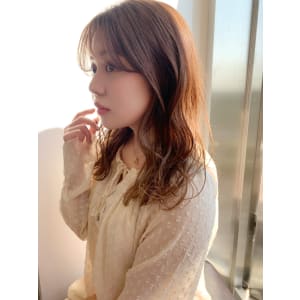 〈藤間〉大人韓国っぽウェーブパーマ