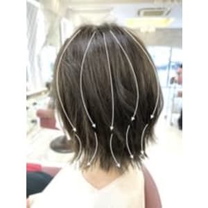 20代30代/小顔/簡単スタイリング/くびれシルエット/レイ
