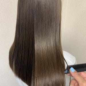 髪質改善ストレート