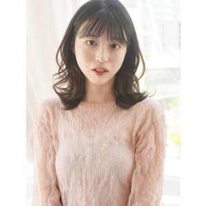 【ヘアジュレド安江】ミディアム鎖骨スタイル