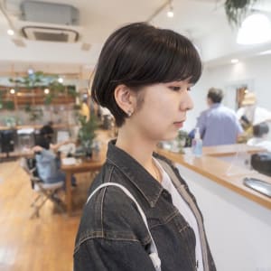 《中目黒サロンe's》実力派サロンの耳掛けショート【ゲンタ】