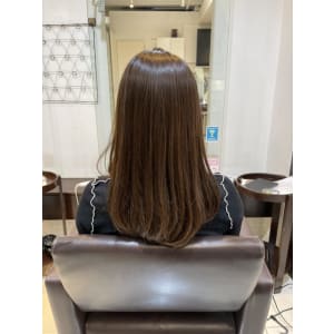 酸熱トリートメントで天使の輪