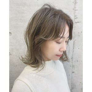 【こなれ感UP】くびれボブ