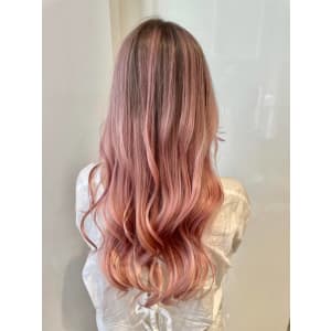 ピンクグラデーション