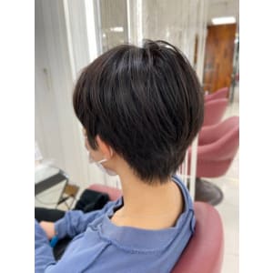 小顔/ショート/ショートグラ/黒髪/白髪染め/40代50代 - QUALIS 上福岡店【クオリスカミフクオカテン】掲載中