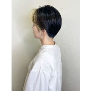 【Reir下北沢】*イヤリングカラー+ブロンド×ブラック*