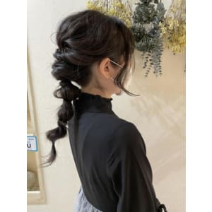【ジュレベール 横山】ヘアセット！