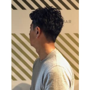 大人のパーマスタイル【BARBER-BAR】