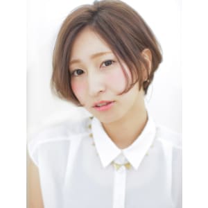 透明感ミニボブ×センシュアルショート