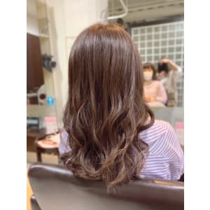 春のインナーカラー