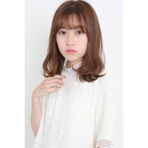 【air-OSAKA】栃本優美　鎖骨ライン そとはねミディ