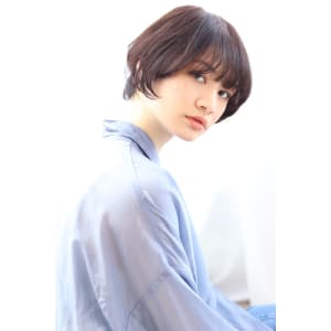 【マルシェスズハタコウヘイ】大人ショート　小顔　前髪あり