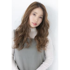 透明感ミルクティーベージュ