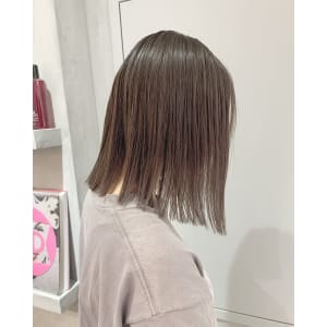 TAKUYA 切りっぱなしロブ×ミルクティーグレージュ - YOKE【ヨーク】掲載中