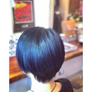 藍色ダブルカラー - HAIR MAKE FACTORY APNEK【ヘアーメイクファクトリーアプネク】掲載中