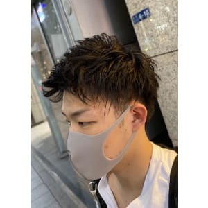 アップバングショート
