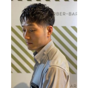 大人のパーマスタイル【BARBER-BAR】