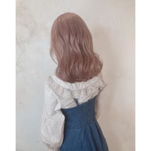 【Reir吉祥寺】*フェザーミディ+ベイビーピンク*