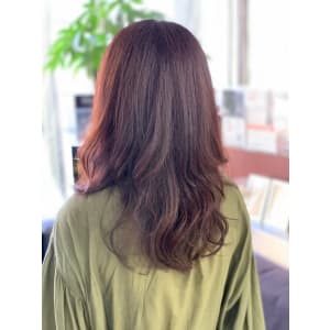 20代30代セミロングレイヤースタイルピンクブラウンカラー - QUALIS 赤塚店【クオリスアカツカテン】掲載中
