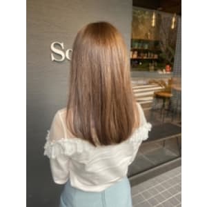 大人かわいいクリアベージュ【sourire 神田】 - 半個室型美容室 Sourire 姪浜店【ハンコシツガタビヨウシツスーリールメイノハマテン】掲載中