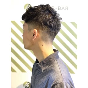 ヒートカールスタイル【 BARBER-BAR】