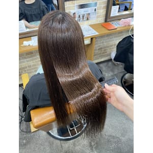 髪質改善ストレート