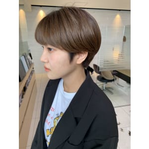 マッシュショートカット/10代20代/naomi