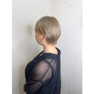 【Reir下北沢】*マニッシュショート+ジンジャーブロンド*