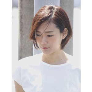 ナチュラルショートボブ