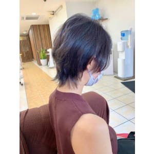 小顔/ショート/ショートグラ/くせ毛/丸み/ダークブラウン/ - QUALIS 上福岡店【クオリスカミフクオカテン】掲載中