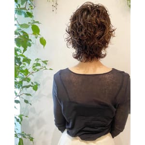 ～大人女性のウルフパーマ～