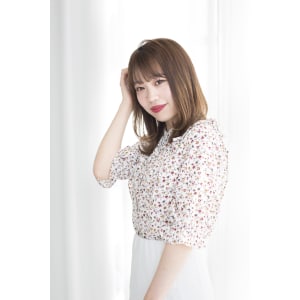 【Totia堀江】フェザーバング×こなれヘア×ヘーゼルベージ