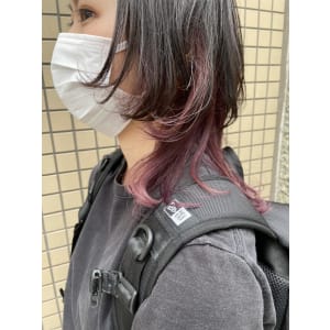 ～ウルフスタイルのインナーカラー～