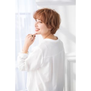 【Totia堀江】大人かわいい ウェーブショート×ことりベー